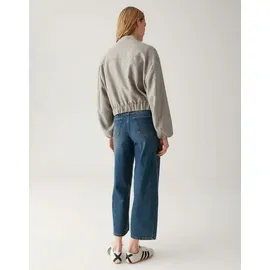 Opus Blouson Jalea Herringbone in taupe beige 36