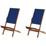 Erst-Holz Blauer Strandstuhl Partystuhl Wikingerstuhl Schwedenstuhl Anglerstuhl wählbares Set XXL V-10-364