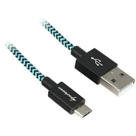 Sharkoon USB-A auf Micro-USB 2,0 2 m Schwarz