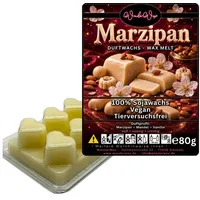WonderWax Duftwachs WonderWax® Duftwachs 6 Herzen, (Marzipan), Duftrichtung: Mandel & Marzipan