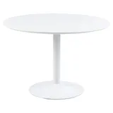 Actona Esstisch Ibiza Ø 110 cm Lack Weiß / Matt