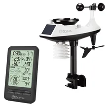 Miraval Profi Funk-Wetterstation Schwarz