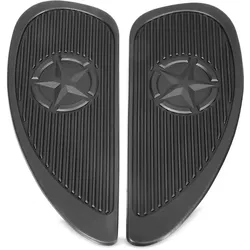 Tankpad Knieschoner passend für Chopper / Custombike Sport Craftride PD2 schwarz CB52295