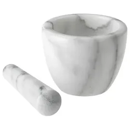 Westmark Mörser Gourmet 10 cm Marmor weiß/grau