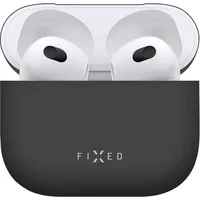 FIXED Silky für Apple Airpods 3 schwarz - Schwarz