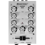 Omnitronic GNOME-202 Mini-Mixer Silber