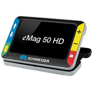 Schweizer eMag 50 HD - mobile elektronische Leselupe