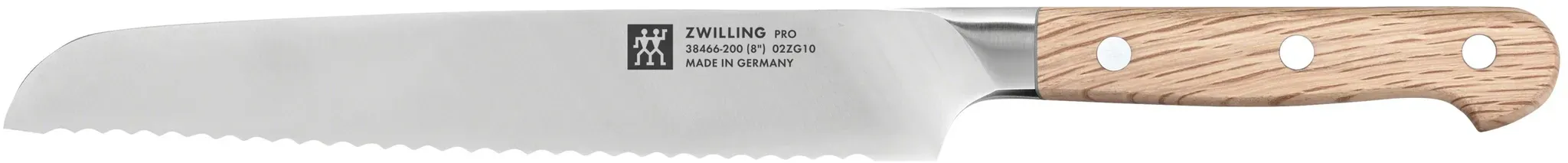 ZWILLING Pro Wood Brotmesser 20 cm, Wellenschliff