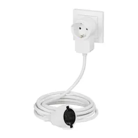 Hama Verlängerungskabel 3 m weiß