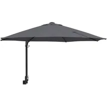 vidaXL Patio-Regenschirm Anthrazit Pulverbeschichteter Stahl, Polyester