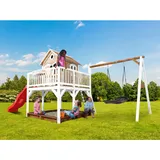 Axi Spielhaus Liam mit Roxy Nestschaukel Braun - Weiß