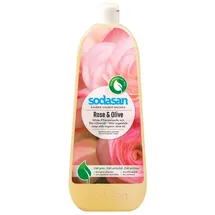Sodasan Flüssigseife Rose & Olive 1000 ml