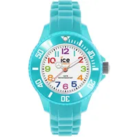 ICE-Watch ICE mini Turquoise 30 mm Silikongehäuse Türkis Silikonarmband Türkis Extra small