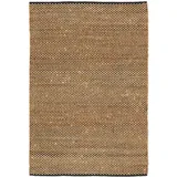 Pergamon Naturfaser Teppich Jute Salsa Meliert (160 x 230 cm,