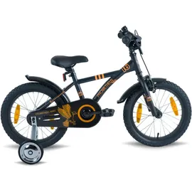 PROMETHEUS BICYCLES PROMETHEUS Hawk 16 schwarz/matt/orange