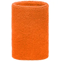 Frottee Armschweißband extrabreit - Farbe orange - Größe one size