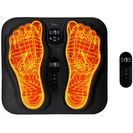 Newgen Medicals Akku-EMS-Fußmassagegerät Matte Schwarz