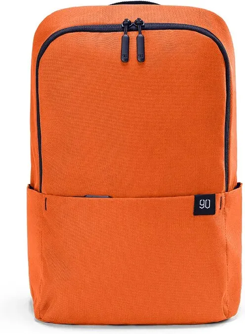 NINETYGO Tiny Rucksack, schlichtes Design, Laptop-Tasche, vielseitig und leicht, 194 g, 12 L Fassungsvermögen, Orange