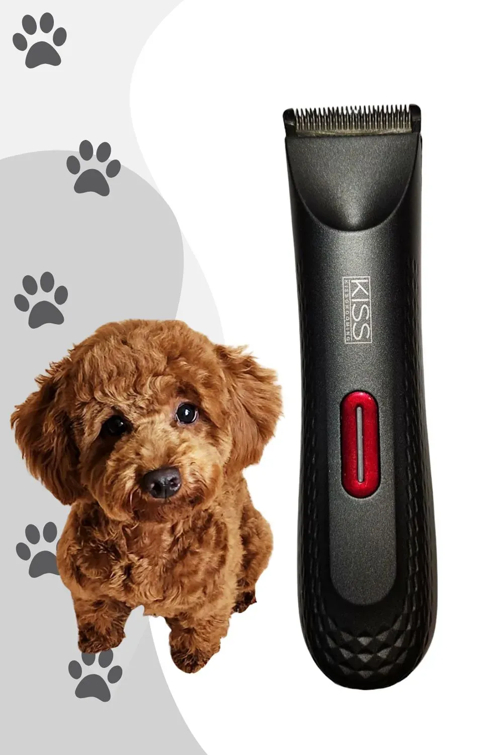 KISS Waterproof Trimmer mit LED