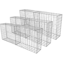 MonsterShop Gabionen Steingabionen Gabionenkörbe 100 x 80 x 30 cm