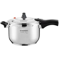 VITASUNHOW Edelstahl-Drucktopf 304 mit Sicherheitssystem - Für Induktion, Gas & Alle Herdarten - Professionell & Haushaltsgebrauch (11 Liter)