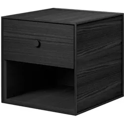 Frame 35 Schrank schwarze Esche mit Schublade