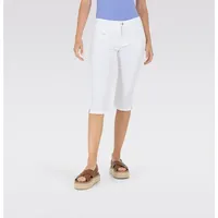 MAC Caprihose weiß