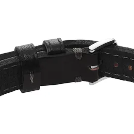 Fossil Machine Armband Schwarz JF04950040 Größe 18