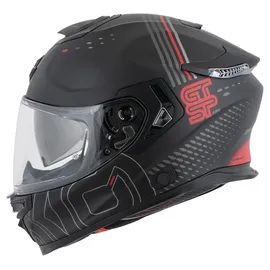 Scorpion EXO-GT SP Air Techlane Matt Schwarz/Grau/Rot S