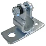 Dörner + Helmer Guss-Auflageböckchen für Welle 20 mm Platte 80 x 34 mm verzinkt