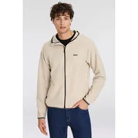Boss Green Jacke mit Label-Print Modell 'Commuter', Beige, XL