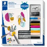 Staedtler Line Art & Botanical Set 10pcs 100% PEFC