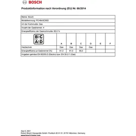 Bosch PCH6A5C90D