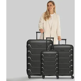 Smartbox Koffer-Set 3-tlg. schwarz