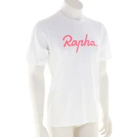 Rapha Cotton Large Logo Weiß/Pink S