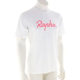 Rapha Cotton Large Logo Weiß/Pink S
