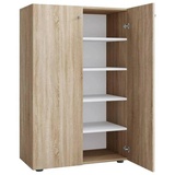 VCM Schuhschrank Lona XL ca.70x110x39cm Eiche Dekor