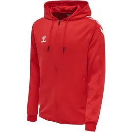 hummel hmlCORE XK Poly Zip Hood Sweat Herren Rot L