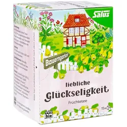 Bauerngarten-Tee Glückseligkeit Früchtetee Salus