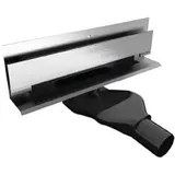 Mert Radiatoren Edelstahl Duschrinne Wandmontage Wandablauf Bodenablauf Duschablauf 686 mm Länge
