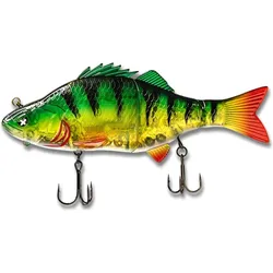 Wobbler Monkey Lures - Purge Glider - 17.5cm - Perch Scam GRÜN|SCHWARZ|orange NO SIZE