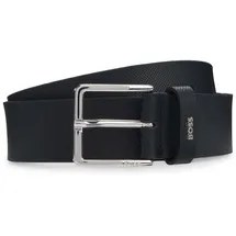 Boss Gürtel Leder blau 105