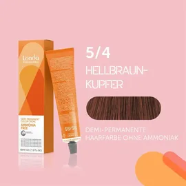 Londa Professional Demi-Permanent Color Creme 5/4 hellbraun kupfer 60 ml