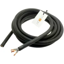 netbote24 Hochwertige Gummileitung H07RN-F 5G6/ 5G10 (5x6;5x10 mm2) Baustellenkabel, Industriekabel IP44 geeignet für den Außenbereich 5-50m (5G6; 40m)