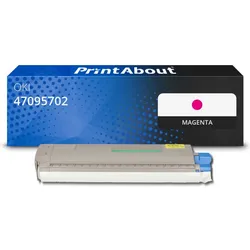 Toner kompatibel mit OKI 47095702 - Magenta