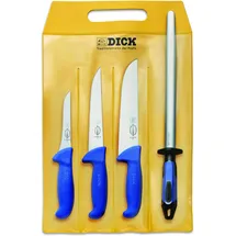 Friedr. Dick ErgoGrip Messerset 4-tlg. Blau