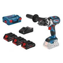 Bosch GSB 18V-110C Professional inkl. 3 x 4,0 Ah + L-Boxx 0615990L4N