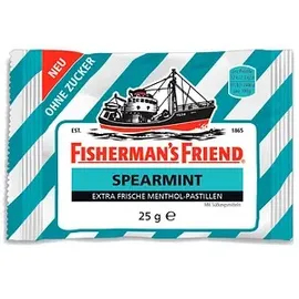 Fisherman's Friend Spearmint ohne Zucker Lutschtabletten 24 St./ 600,0 g, 24 St.