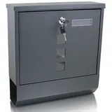 BITUXX MS-16023 Dunkelgrau inkl. Zeitungsfach