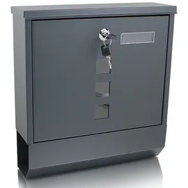 BITUXX MS-16023 Dunkelgrau inkl. Zeitungsfach